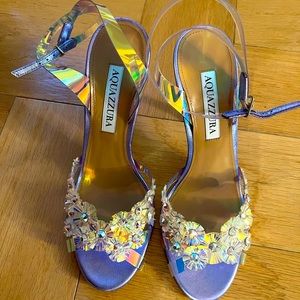 Aquazzura meteorite sandal 95